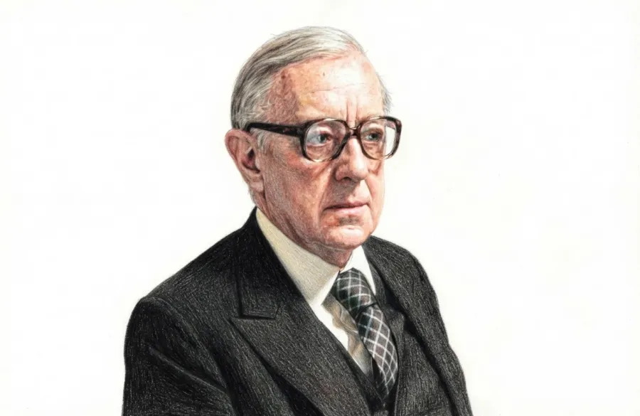 Alec Guinness. George Smiley is short, overweight, and dresses badly, and he is the best detective British television has produced. Appeared in Tinker Tailor Soldier Spy and Smiley's People.