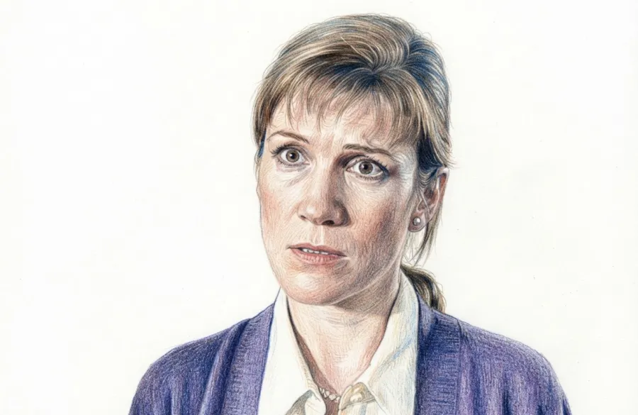 Harriet Walter. Born in London in 1950, niece of Christopher Lee and great-great-granddaughter of the Australian opera singer Marie Carandini on her mother's side, descended from John Walter, the founder of The Times, on her father's, she was rejected by five drama schools before LAMDA took her. Appeared in Inspector Morse, Midsomer Murders and Agatha Christie's Poirot.