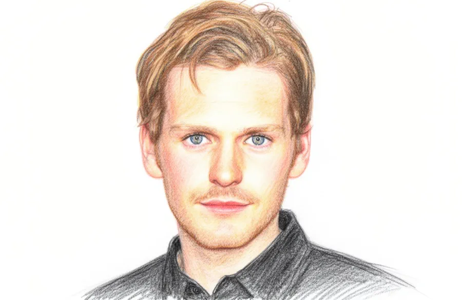 Shaun Evans. Born on March 6, 1980, in Liverpool, England, into a working-class family with strong Irish roots. Appeared in Endeavour.