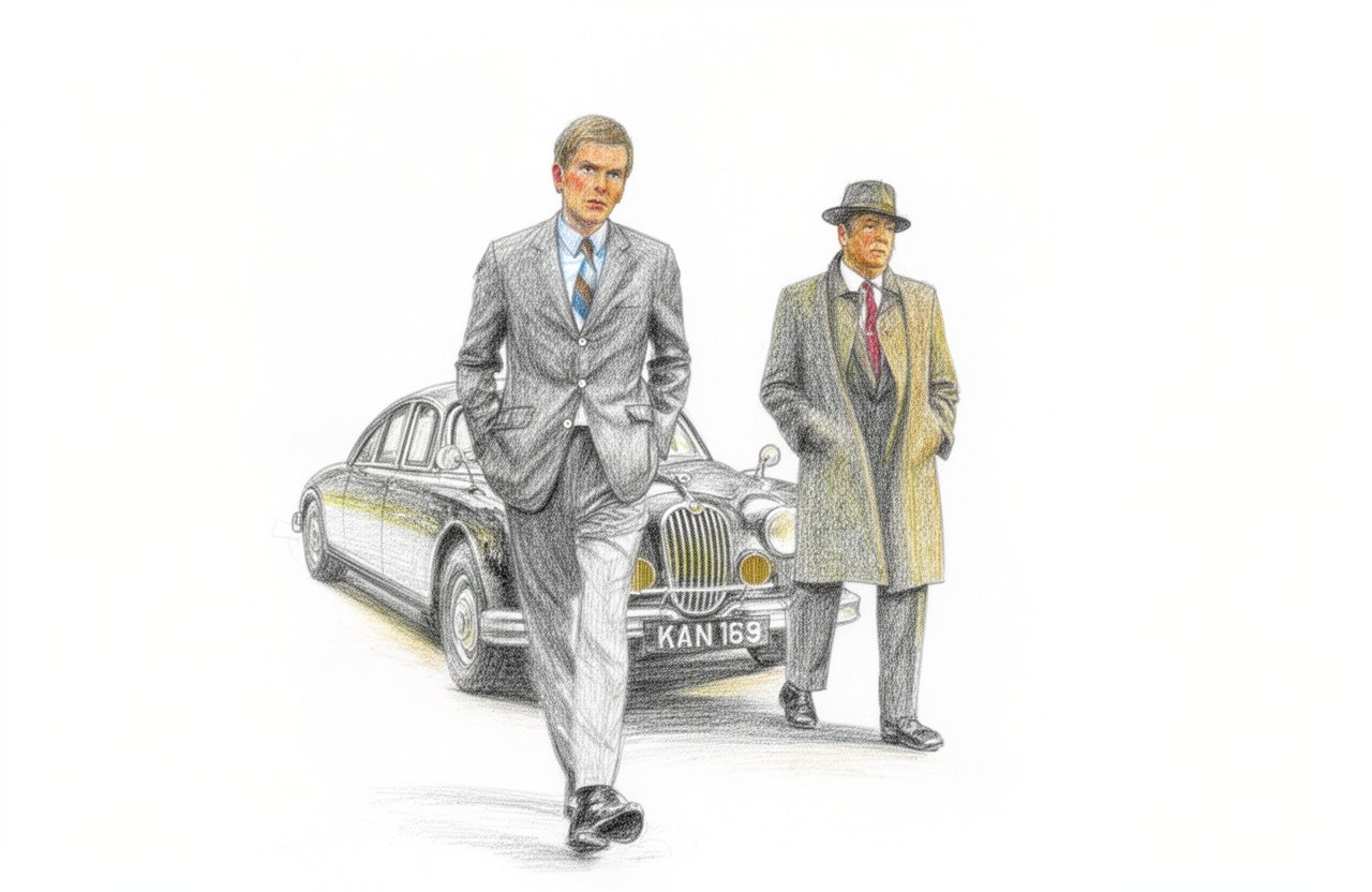 Drawn artwork for Endeavour