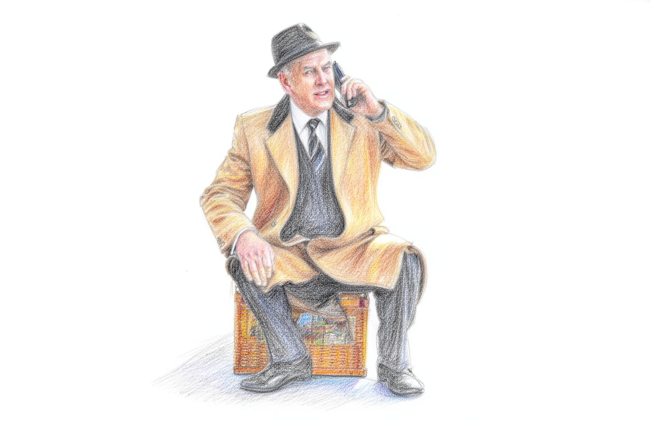 Drawn artwork for Minder