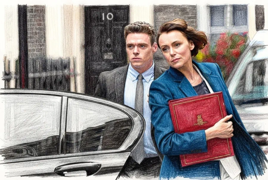 Bodyguard. A troubled war veteran is assigned to protect a controversial politician who may be the target of a terror plot. Starring Keeley Hawes, Pippa Haywood and Nina Toussaint-White.