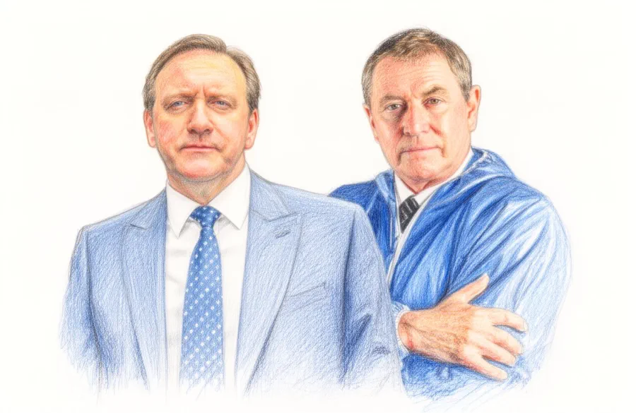 Midsomer Murders. The peacefulness of the Midsomer community is shattered by violent crimes, suspects are placed under suspicion. Starring John Nettles, David Burke and Ray Lonnen.