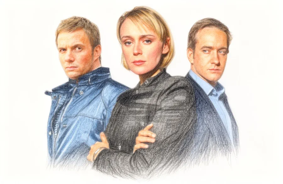 Spooks. Tense drama series about the different challenges faced by the British Security Service as they work against the clock to safeguard the nation. Starring Keeley Hawes, Rupert Penry-Jones and Matthew Macfadyen.