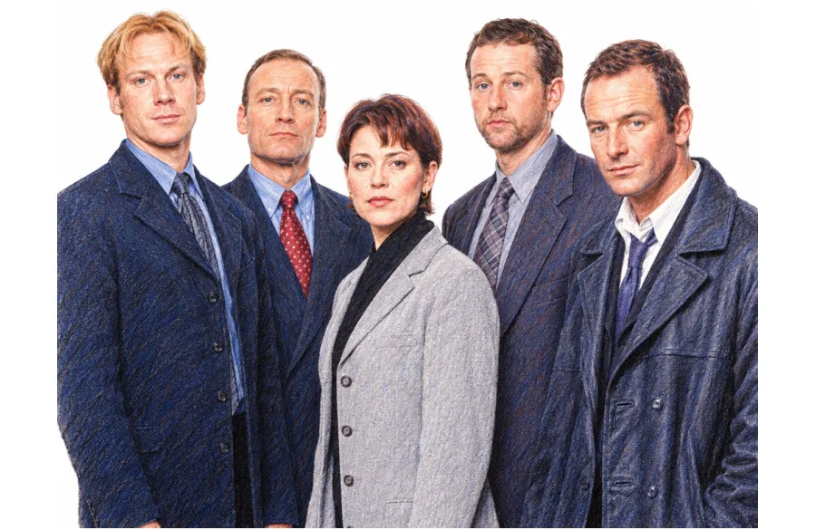 Touching Evil. An ITV crime serial created by Paul Abbott and transmitted from 1997 to 1999. Starring Robson Green, Nicola Walker and Shaun Dingwall.
