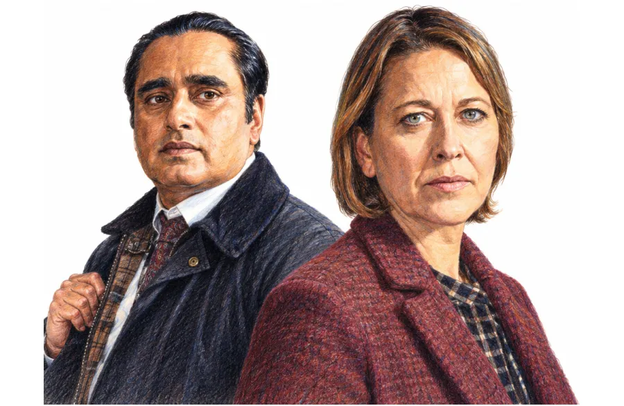 Unforgotten. An ITV crime drama created by Chris Lang. Starring Nicola Walker, Sanjeev Bhaskar and Sinéad Keenan.