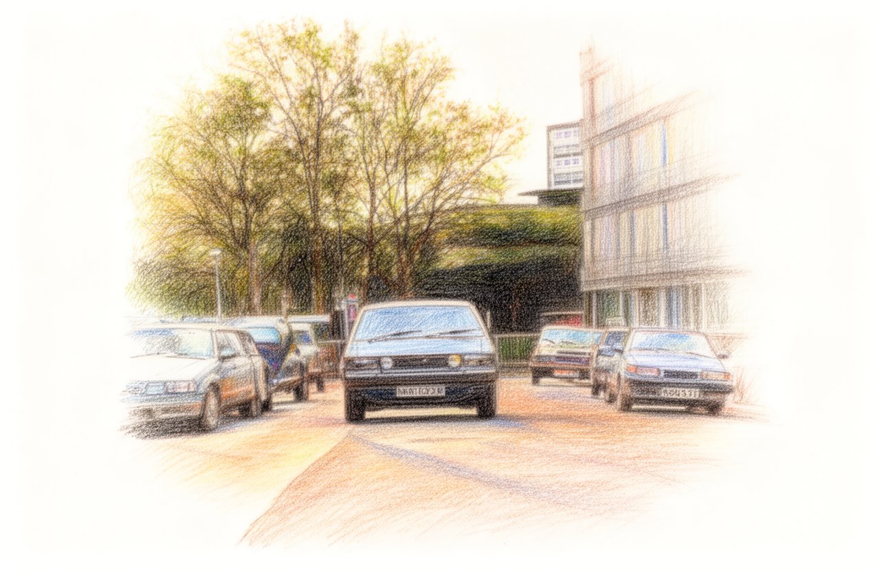 Drawn artwork for The Sweeney