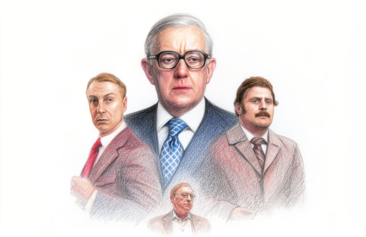 Drawn artwork for Tinker Tailor Soldier Spy
