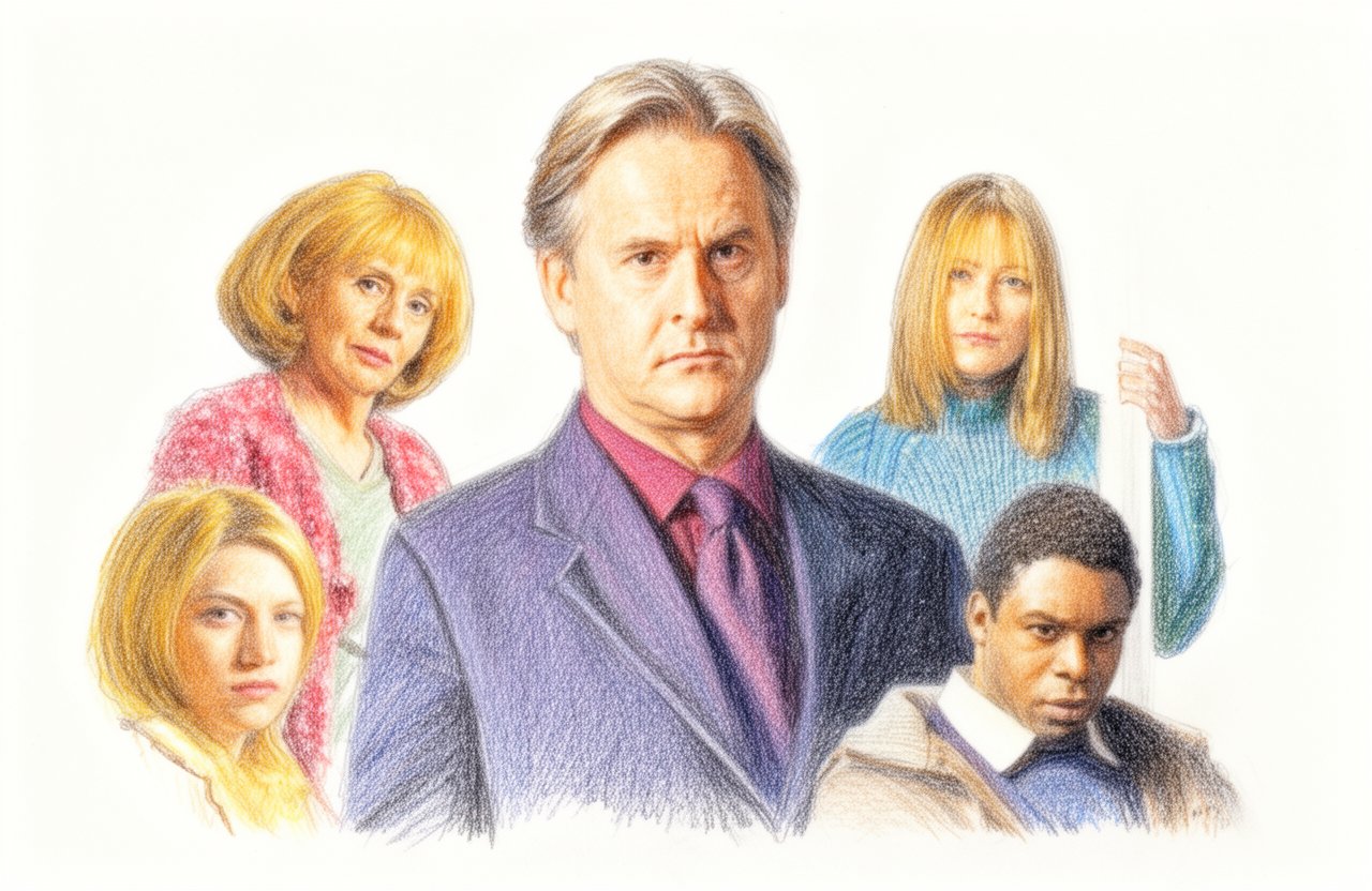 Drawn artwork for Waking the Dead
